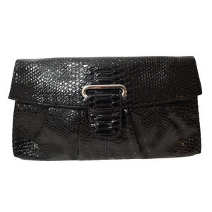 Lulu Townsend Black Evening Bag Shoulder Bag Flaw (79)